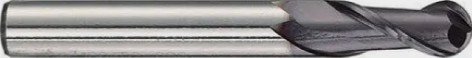 SIM04 2-Flute Ball Nose end mill product image